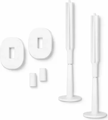 Produktbild von Vogel & Noot Vono Standkonsolen-Set PK3, f. Fertigboden, 2 Konsolen, 2 Rosetten, 2 Abdeckkappen, 1 Stk.