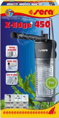 Produktbild von Sera Aquarium-Eckfilter X-Edge 450 für Aquarien bis 200 L