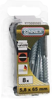 Obrázok produktu pre Connex háčik so štrbinovým závitom 5,8 x 65 mm