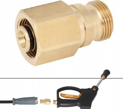 Zdjęcie produktu dla Rosfix Adapter do Kärcher EasyLock 5 M22x1,5 TR22IG – Połączenie Akcesoriów M22x1,5 | 300 Bar | Mosiężna Konstrukcja