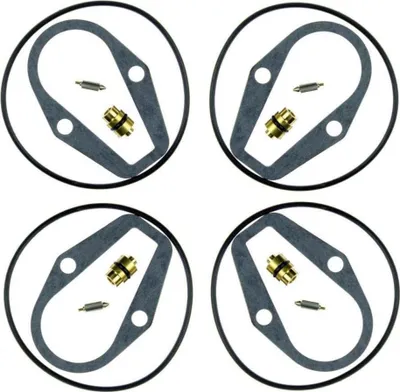 Immagine prodotto di kit di riparazione carburatore 4x per HONDA CB 500 Four CB500 1970-1973, CAB-H12