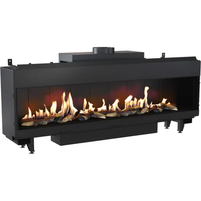 Immagine prodotto di Caminetto a gas LEO 200 frontale a propano ∅ 130/200 12,5 kW