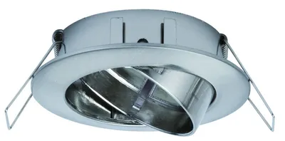 Produktbild von Paulmann Prem Einbauleuchten easyClick2 schwenkbar max.50W 230V GU10 51mm Eisen gebürstet/Alu Zink