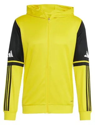 Immagine prodotto di Adidas - Felpa con cappuccio "Squadra 25" con zip integrale da uomo PP4679 (L) (giallo)