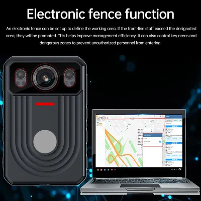 Produktbild von Körperkamera 4G Mini-Kamera zum Tragen, 32 GB Speicher, Nachtsicht, IP68- (regensicher), 9 Stunden Aufnahmedauer, Beidou-Ortungssystem, 5G-Echtzeitvideo