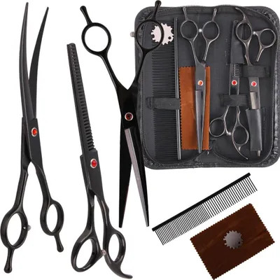 Image de Ciseaux de coiffeur 7.0 Set 3+1