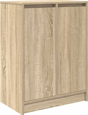 Produktbild von "SALE 2026" Schuhschrank Sonoma-Eiche 57x34x76 cm Holzwerkstoff - Schuhregale DE5454285
