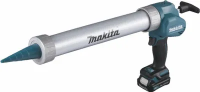 Image de Pistolet à mastic 12 V CXT Li-Ion 2 Ah 5000 N MAKITA - 2 batteries + chargeur + coffret - CG100DSAEB