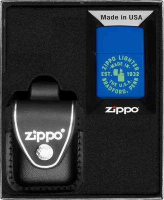 Produktbild von ZIPPO Feuerzeug-Set ZIPPO DESIGN 5 Geschenk No3