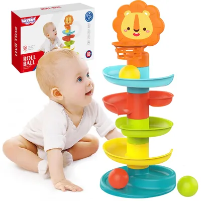 Immagine prodotto di Woopie Baby: pista per pallina, scivolo per pallina, torre per pallina, percorso per pallina