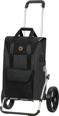 Zdjęcie produktu dla Andersen SHOPPER MANUFAKTUR Wózek na zakupy Royal Shopper Senta 2.0 Czarny czarny 111cm