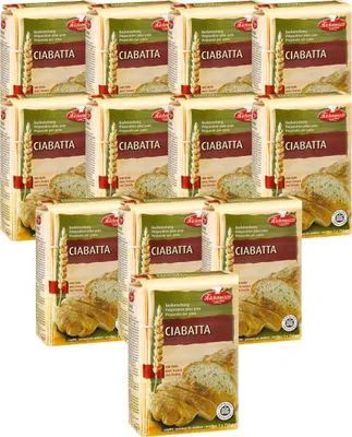 Produktbild von Küchenmeister Brotbackmischung Ciabatta 12 Stück á 1000 g