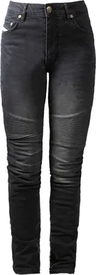 Produktbild von John Doe Betty Biker XTM Damen Motorradjeans, schwarz, 29