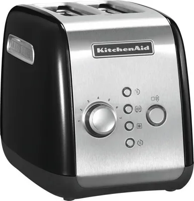 Produktbild von Kitchenaid 2-Scheiben-Toaster 5KMT221EOB Onyx-Schwarz