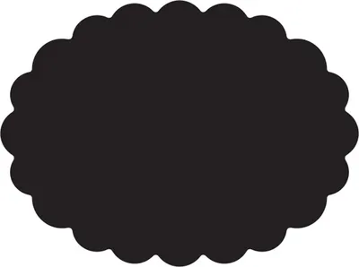 Produktbild von HEYDA Motivstanzer XXL "Oval geriffelt" Farbe: grün