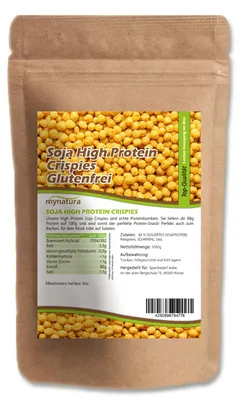 Produktbild von Mynatura Soja Protein Crispies – 88 % pflanzliches Eiweiß - 1000g