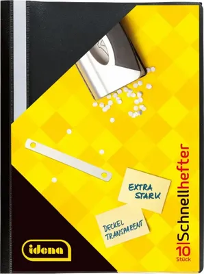 Produktbild von Schnellhefter DIN A4 / PP / extra stark / Farbe: schwarz
