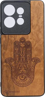 Obrázek produktu pro Dřevěné pouzdro Bewood pro Motorola Edge 50 Pro HAMSA IMBUIA