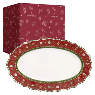 Produktbild von Villeroy & Boch 1485852920, Schieferplatte, Porzellan, Mehrfarbig, Oval, 380 mm, 235 mm