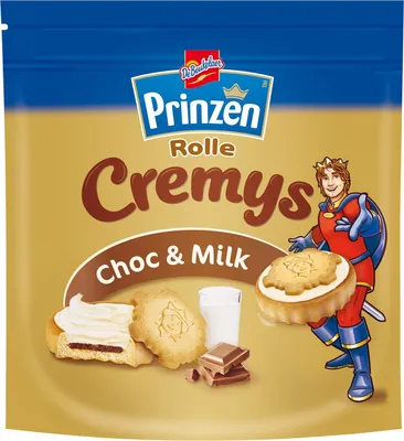 Produktbild von De Beukelaer Prinzen Rolle Cremys Choc&Milk 172g