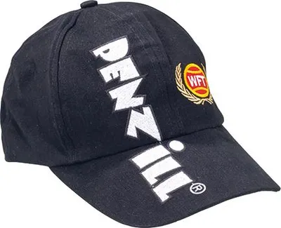 Produktbild von Penzill Kappe aus 100% Baumwolle mit Penzill- und WFT-Logo Bestickung