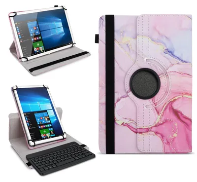Produktbild von Tasche Tastatur Hülle für Samsung Galaxy Tab A11 Plus Schutzhülle Bluetooth CaseFarben:Motiv 19