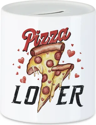 Produktbild von Pizza Lover Spardose Pizza Pizzabäcker Italien Pizzaliebhaber Pizzeria Pizza baker