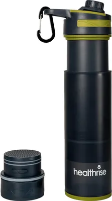 Produktbild von Health Rise Outdoor Wasserfilterflasche | 800 ml | Ultrafiltration & Aktivkohlefilter für sauberes Wasser unterwegs