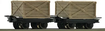 Produktbild von ROCO Set mit 2 Kastenloren 34603 Spur H0e