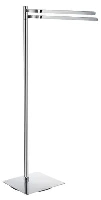 Produktbild von Smedbo OUTLINE - Badetuchhalter Standmodell 2-armig in Chrom poliert FK325