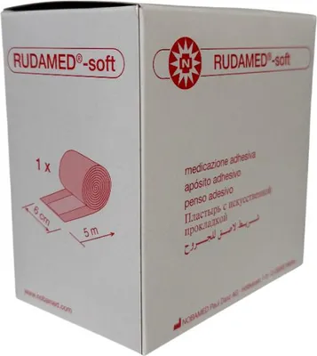 Produktbild von RUDAMED®-soft Wundschnellverband - 6cmx5m