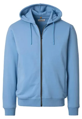 Produktbild von REDMOND Casual Herren Sweatjacke Kapuze Zipper Comfort Blau 6XL