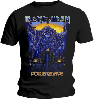 Zdjęcie produktu dla Iron Maiden – Dark Ink Powerslaves – koszulka uni w rozmiarze XXXL – czarna