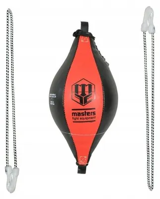 Produktbild von Masters D-BALL Reflexball Trainings-Boxbirne schwarz-rot