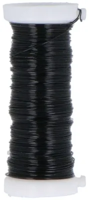 Kupferdraht schwarz 0,25 mm x 28 m