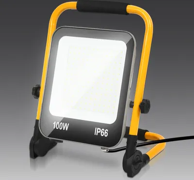 Obrázok produktu pre TolleTour LED stavebné reflektory pracovné svetlo 100W 8000LM studená biela LED reflektor reflektor