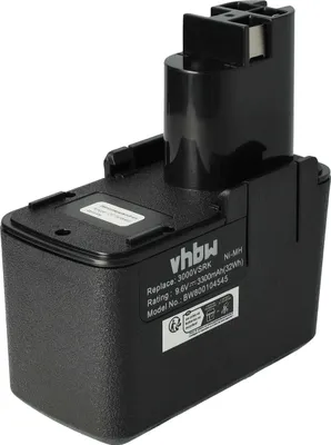 Produktbild von vhbw Akku kompatibel mit Bosch PSB 9.6VPS-2, PSB 9.6VES2, PSB 9.6VSP-2, PDR 9.6 VE, PSB 9.6VES-2, PSB 9.6 VE-2 Werkzeug (3300 mAh, NiMH, 9,6 V)