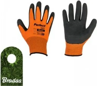 Produktbild von Gartenhandschuhe Schutzhandschuhe PERFECT SOFT Arbeitshandschuhe Latex Größe 8 BRADAS 1640