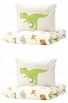 Produktbild von IKEA JÄTTELIK Bettwäsche-Set Dino 150x200 cm