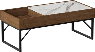 Produktbild von Couchtisch Vicco Lunero Nussbaum 105 x 50 cm, Model 55195