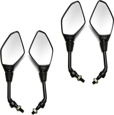 Zdjęcie produktu dla Zestaw 2x lusterek motocyklowych z ECE / para lusterek wstecznych uniwersalnych # RS1