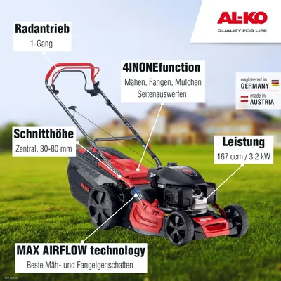 Produktbild von AL-KO Benzin-Rasenmäher Premium 474 SP-H
