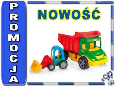 Zdjęcie produktu dla Wader 32210 Wywrotka + Koparka Buggy