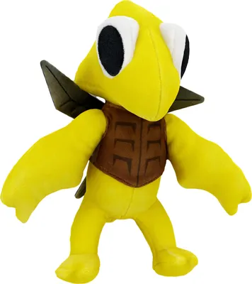 Image de Doudou Rainbow Fri. Peluche jaune