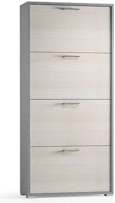 Produktbild von Doppeltiefer Schuhschrank mit 4 Türen