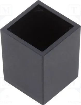 Produktbild von 10x Gehäuse: zum Eingießen X: 12mm Z: 15mm Y: 12mm schwarz G121215B B Eingießgeh