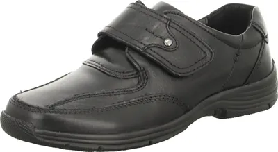 Produktbild von Slipper/Kletthalbschuh mit Mehrweite Freizeit (sportlicher Boden) 3-M11-W106673-BK
