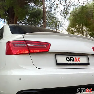Obrázek produktu pro Zadní spoiler zadní křídlo zadní lem pro Audi A6 Sedan C7 2011-2018 Barva LY9C ABS