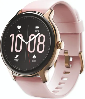 Produktbild von Hama Smartwatch 4910, IP68 Waterproof (Women's Fitness Watch, 1.09 Inch Full Touch Colour Display, Blood Oxygen, Heart Rate Monitor, Sleep Tracker, Calorie Counter Bracelet, Pedometer, Smart Watch