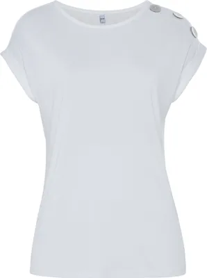 Produktbild von Buffalo Kurzarmshirt creme Größe 44/46